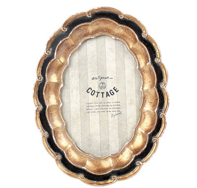 “波型オーバルフォトフレーム”