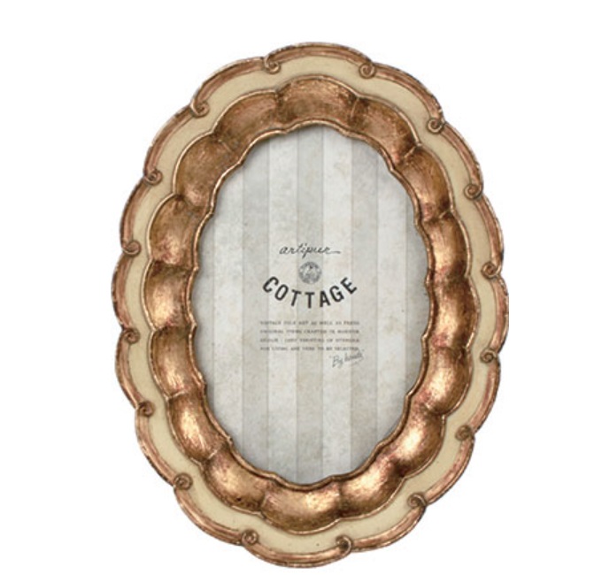 “波型オーバルフォトフレーム”